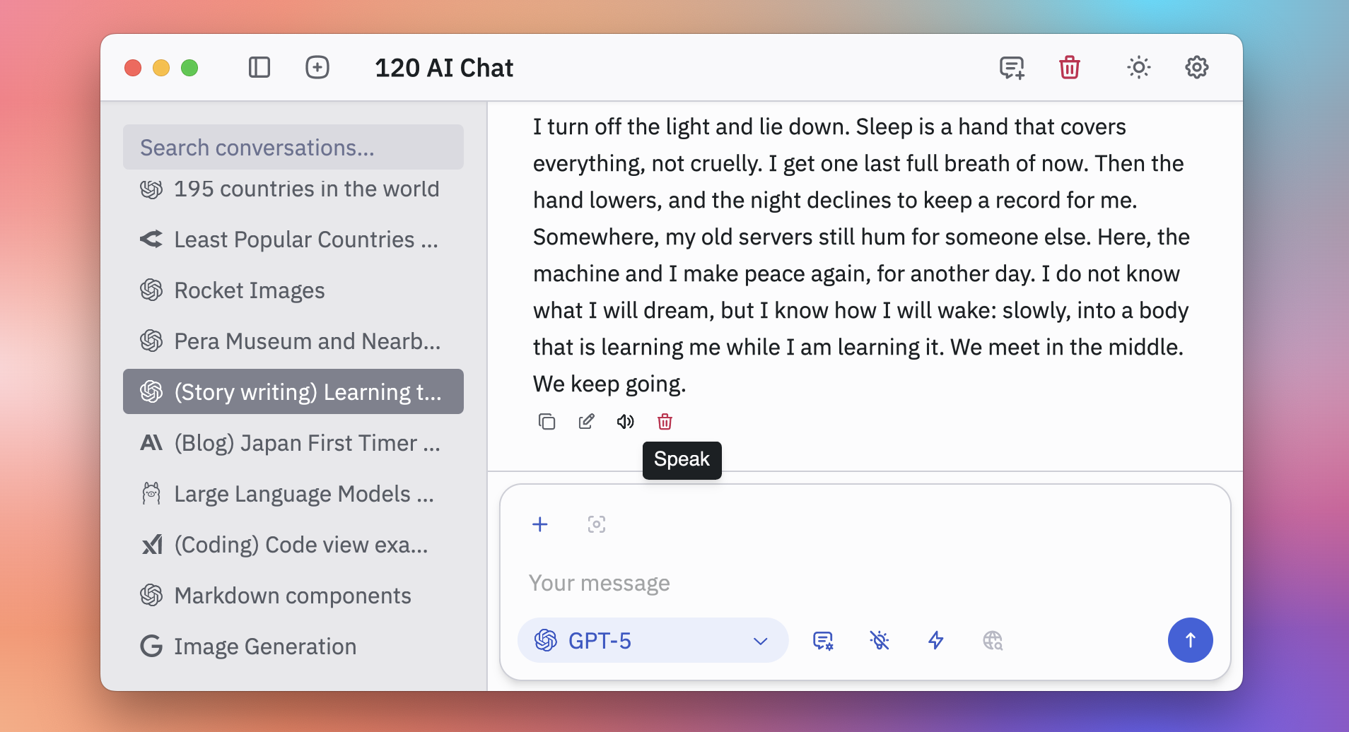 Text-to-speech